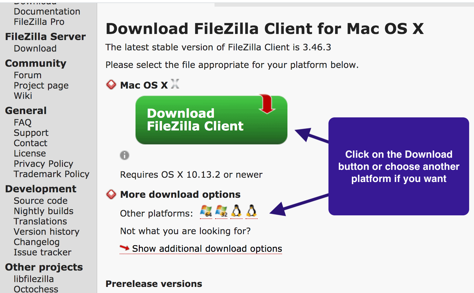 filezilla server for mac download